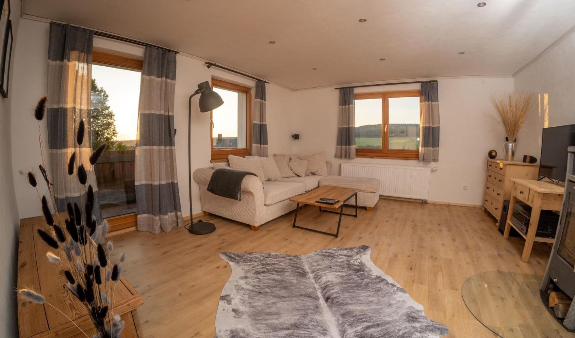 Panoramaapartment Am Ochsenkopf Bischofsgrün Buitenkant foto